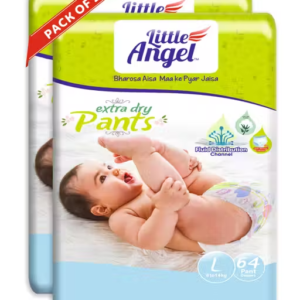 Little Angel Baby Diaper Pants, Large - 128 Pcs