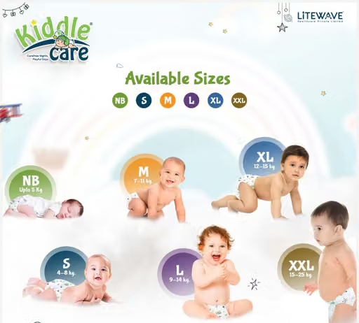 Smiley's Bubble Baby Diaper Pants Large (L) | 9-14 Kg | 75 pieces - Image 4