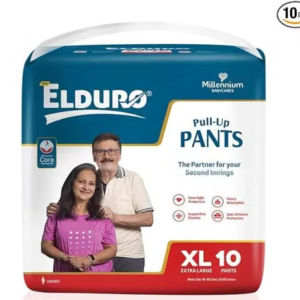 ELDURO Premium Range Unisex Adult Pullup Pant Diaper ( Pack of 1 | X-Large | 10 Diaper ) (Pack of 1)