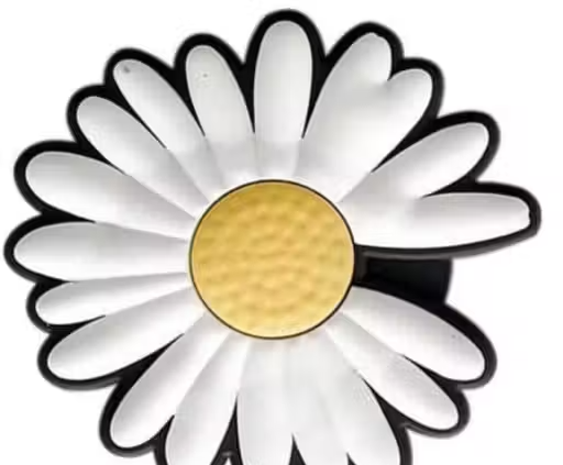 Daisy Flower Phone Pop Holder, White and Yellow, Mobile Phone Stand and Grip - Image 4