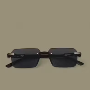 Premium Most Stylish Black Wayfarer Half rim Sunglasses Uv Protected 100% For Men & Women.( Pack of 1)
