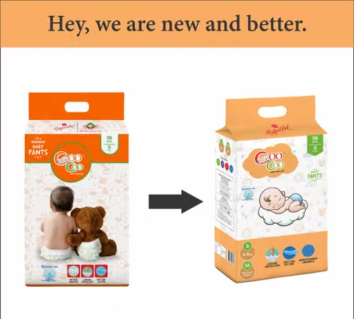 Coo Coo Baby Pullup Diaper Pant X-Large-XL(72 Pieces) - Image 4