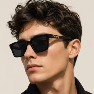 Men Black Plastic sunglasses , UV Protected Thug Life Sunglasses (Pack of 3)