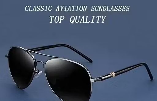 Stylish trending classic look fashionable sunglasses with uv protected for men and women