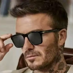SAN.AM EYEWEAR Polarized sunglasses for men and Women Uv 400 Protection Aviator Shape Cooling Goggles Black Shade Sunglass (Italic)... (Italic Black)