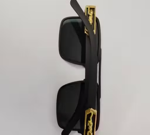 Stylish Black sunglasses unisex fashion look - Image 4