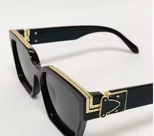 Men Black Rubber Rectangular , UV Protected Iron Man Sunglasses (Pack of 1)