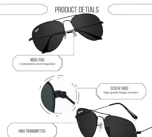 Premium badshah sunglasses for men and women UV PROTECTED