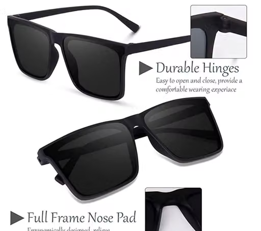 Premium Millitary Style Classic Aviator Unisex Sunglasses,100% UV Protection for Driving for Men and Women - Image 3