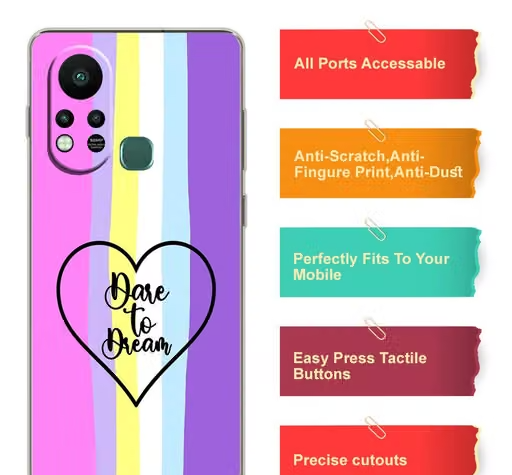 Omnmo Designer Back Cases for Infinix Hot 11s - Image 2