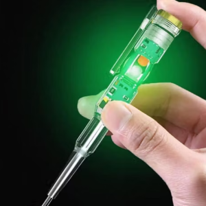 High-Brightness Intelligent Voltage Tester Pen - Multi-function LED Test Pen with Screwdriver for Electric Power Testing, Voltage Tester Detector.