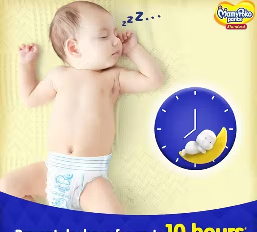 MamyPoko Pants Standard Diaper - Medium size (Pack of 30),Dispatch: 1 Day, Easy Returns Available In Case Of Any Issue - Image 4