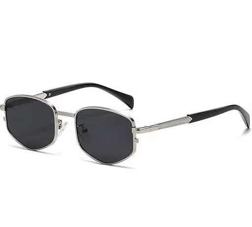 Unisex Black Aviator , UV Protected Sunglasses (Pack of 1)