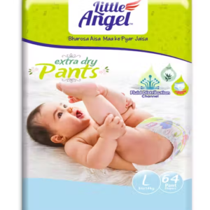 Little Angel Baby Diaper Pants, Large - 64 Count
