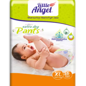 Little Angel Baby Diaper Pants, X-Large - 56 Count