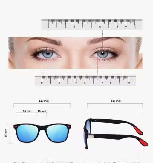 Men Black Fiber & Plastic Square Iron Man Sunglasses (Pack of 1) - Image 3