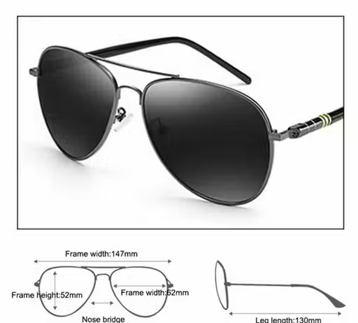 Zeemork Fashionable Latest UV Protected Sunglasses For Men & Women - Image 2