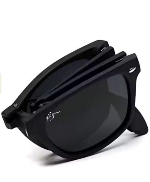 Aujla Classic Retro Frame Vintage Narrow Rectangular Pimp Metal Sunglasses Goggles For Men & Women ( Gold,black)