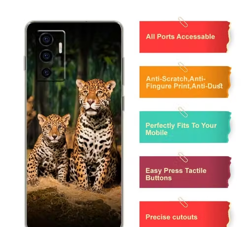 Omnmo Designer Back Cases for Vivo V23E 5G - Image 3