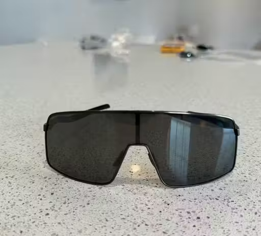MKR Store New Latest and Stylish Sunglasses | Polarized and 100% UV Protected | Men & Women Black Sunglasses Inspired Black Lens with Metal Frame By Round Branded Men Gold Metal Rectangular , UV Protected Mc Stan Sunglasses (Pack of 1)