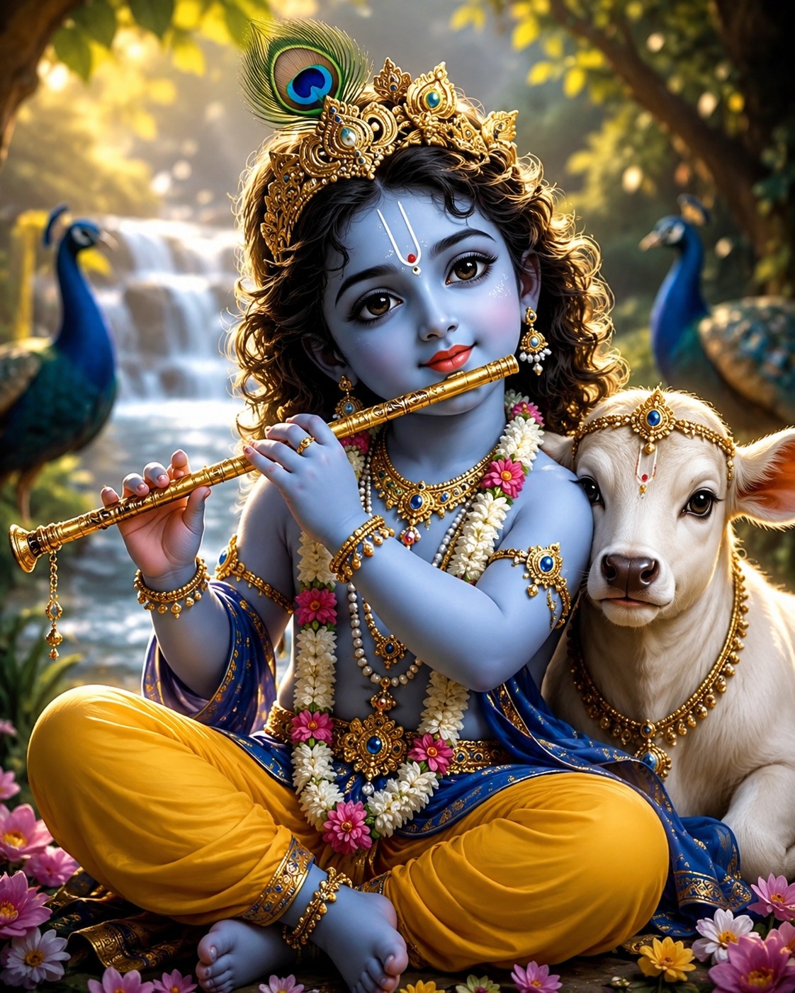 🙏 श्री कृष्ण जन्माष्टमी की हार्दिक शुभकामनाएँ 🦚