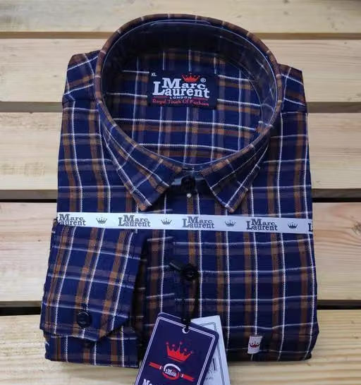 Rowdy check shirt for Men, Single pocket, Full sleeves
