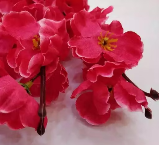 Anandani Pink Blossom Flower Bunch (Pack of 1) For Best Home Decor - Image 2