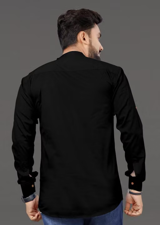 BLACK KURTA - Image 2