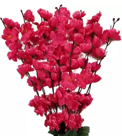 Anandani Pink Blossom Flower Bunch (Pack of 1) For Best Home Decor - Image 4