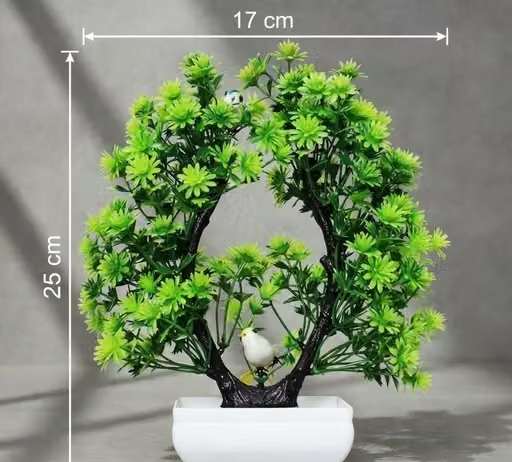 Amazing Artificial Plants with Plastic Pot for Home & Office Decor | Artificial Plants | Bonsai Plant | - Image 4