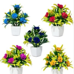 Dev Creation all color khusi 5pc with pipe pot