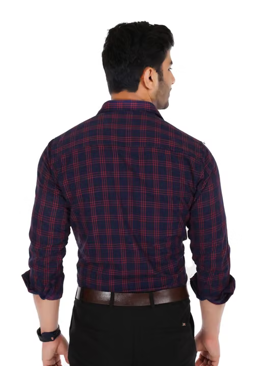 Branded check shirt for Men, Single pocket, Full sleeves vol1 Shirts for Men, Shirts for Men, Best Shirts for Men, Trending Shirts for Men, Men Shirts New Collection, Check Shirts for Men, Men Shirts - Image 3