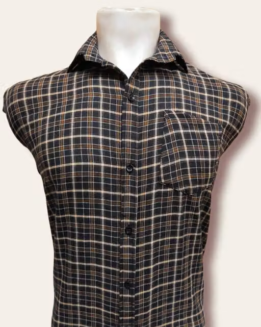 ts fashion men's Regular Fit Casual Check Shirts Cotton Full Sleeves (Check Shirt for Men)