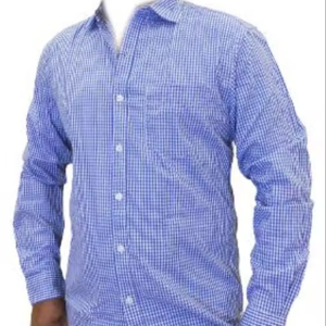 WILD BUCK MEN'S FULL SLEEVE COTTON GINGHAM SHIRTS