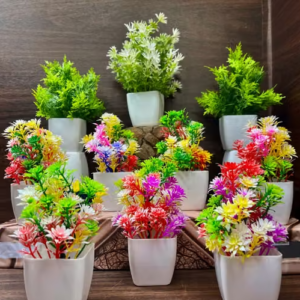 artificial plant (set of 10) home decoration , bathroom decoration, office decoration, marrige decoration, your balcony decoration etc...