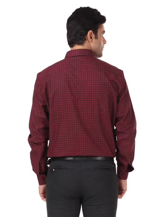 HIGHFIT Premium Quality Casual Cotton Check Shirt Multicolor - Image 2