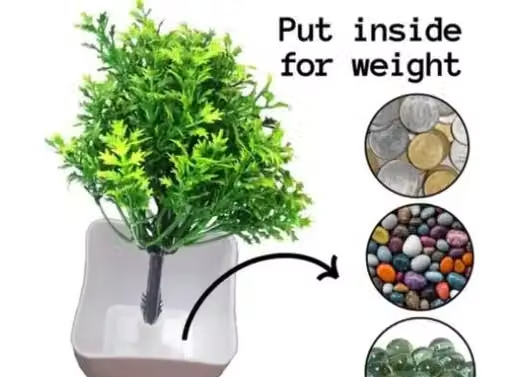 artificial plant (set of 10) home decoration , bathroom decoration, office decoration, marrige decoration, your balcony decoration etc... - Image 2