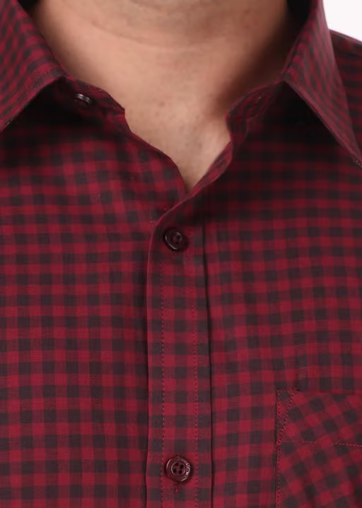 HIGHFIT Premium Quality Casual Cotton Check Shirt Multicolor - Image 4