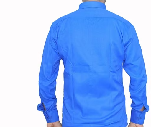 Bajson Men's Formal Slim Fit Shirt (Blue, Size - 39) - Image 2