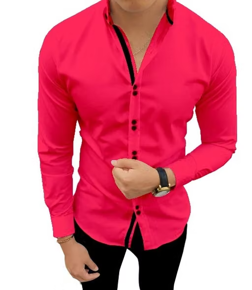 Trendy Cotton Men's Shirt