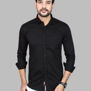 Fatty Mouse Black Men's Shirts