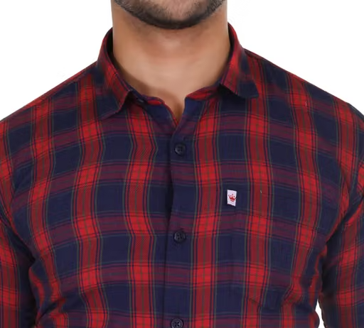 Pure cotton check shirt for Men, Single pocket, Full sleeves vol2 Shirts for Men, Best Shirt for Men, Trending Shirts for Men, Men Shirts New Collection, Check Shirts for Men, Branded check shirt for Men, Full sleeves Shirts for Men, Men Shirts, Men Shirts full Cotton. - Image 4