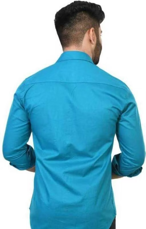 Youth First Men's Solid Spread Collar Pink Shirts Pack 2 - Image 3
