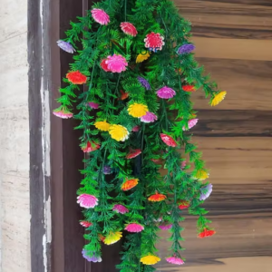NN Globe Artificial Flower Hanging Bunch /Hanging Bail for Decoration with Hanging Hook Artificial Bonsai/Leaf for Home Decor Artificial flower for Decoration