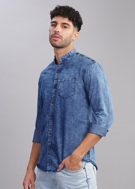 DENIM SHIRTS FOR MEN