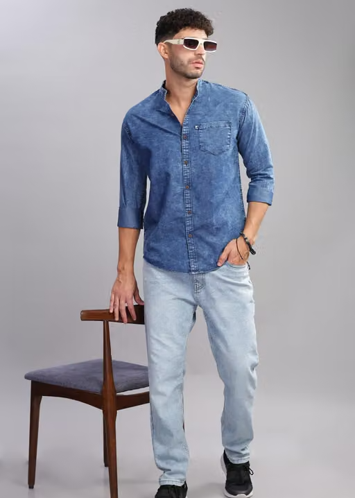 DENIM SHIRTS FOR MEN - Image 3