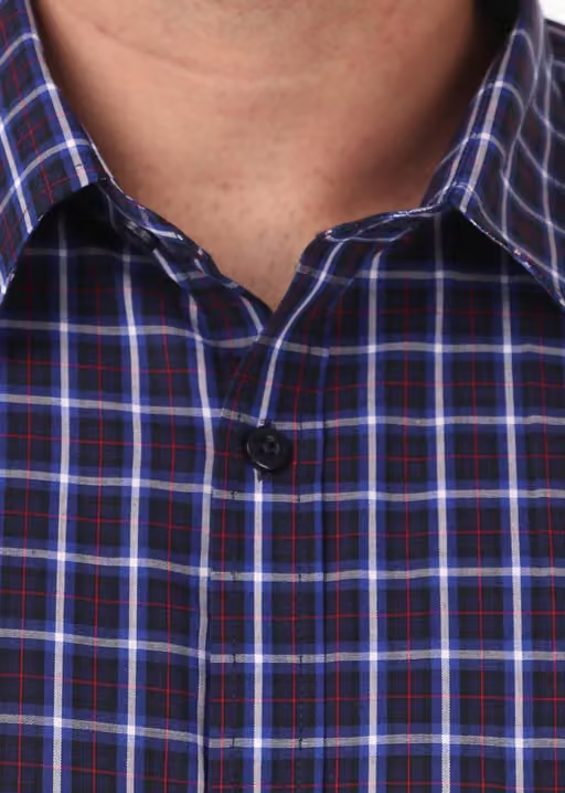 HIGHFIT Premium Quality Casual Cotton Check Shirt Multicolor - Image 4