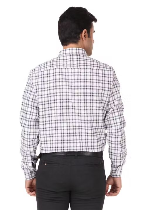 HIGHFIT Premium Quality Casual Cotton Check Shirt Multicolor - Image 2