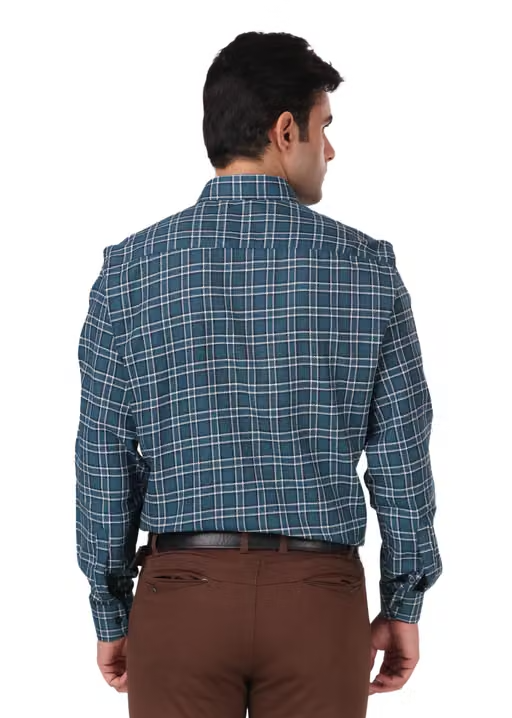 HIGHFIT Premium Quality Casual Cotton Check Shirt Multicolor - Image 2