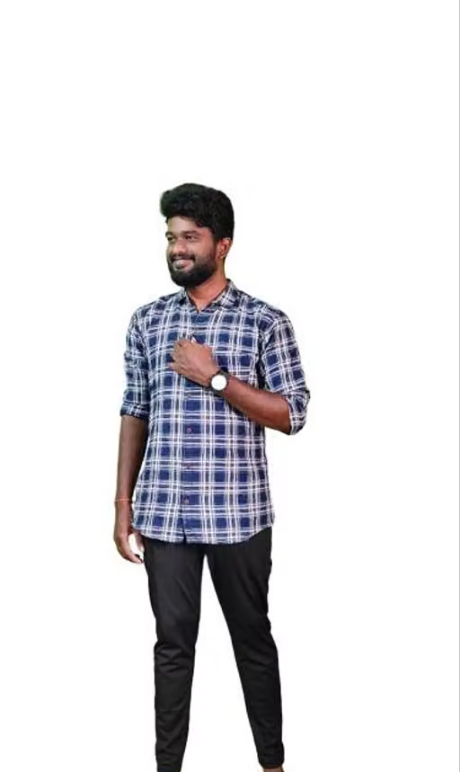 BLUE CASUAL SHIRT